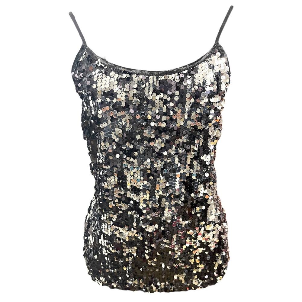 Medium Ambiance Womens Sequin Adjustable Strap Ca… - image 2